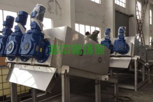 疊螺污泥脫水機